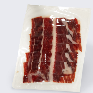 Vacuum-packed sliced ham